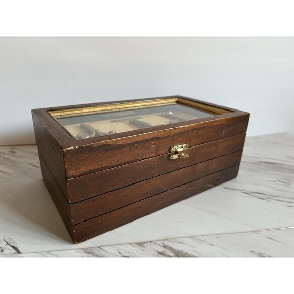 Wooden Anchor Display Box, Holiday Gift No One Asked For: Dad Grandpa Man Cave - Picture 5 of 10